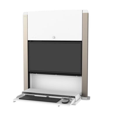 ERGOTRON Carefit zit-sta-cabine wit 61-367-030