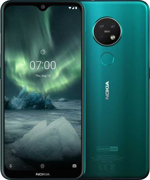 NOKIA 7.2 (4GB RAM 64GB opslag) Groen 6830AA002185
