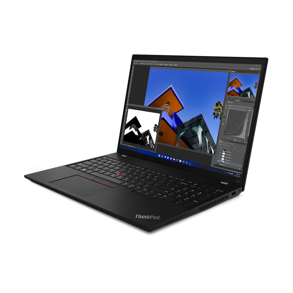 Lenovo ThinkPad P16s Gen 2 (Intel) Intel® Core™ i7 i7-1360P Station de travail mobile 40,6 cm (16") WUXGA 16 Go LPDDR5x-SDRAM 1 To SSD NVIDIA RTX A500 Wi-Fi 6E (802.11ax) Windows 11 Pro Anglais britannique Noir 21HK0013UK