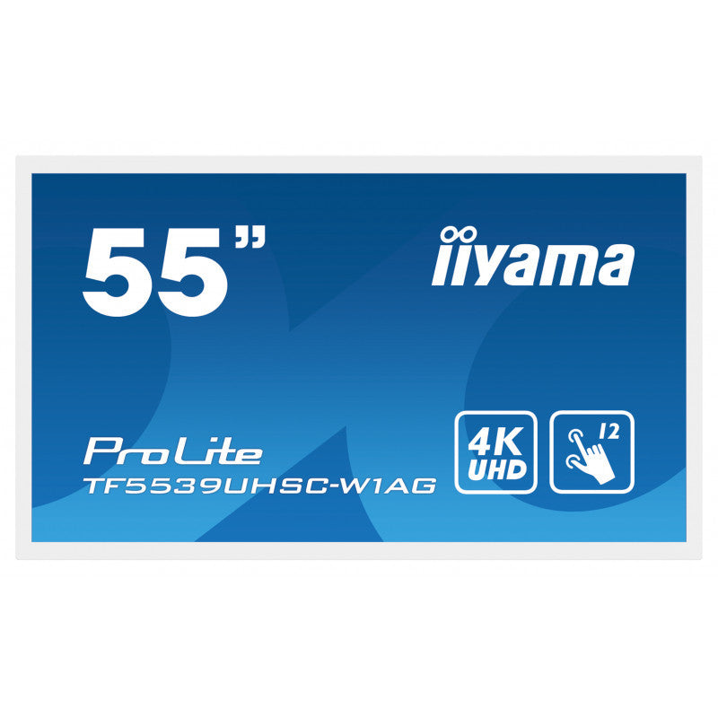 IIYAMA 55" pcap wit anti-reflecterend randvrij 15 TF5539UHSC-W1AG