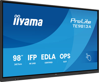 IIYAMA 98" IPS 4K 16:9 Google EDLA-certificaat IFP TE9813A-B2AG