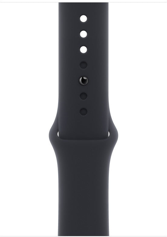Apple MT3F3ZM/A Smartes tragbares Accessoire. Armband aus schwarzem Fluorelastomer