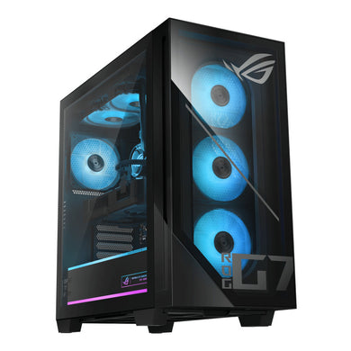 ASUS ROG G700TF G700TF-DR07265F234W | Ultra 7-265F • 32 GB • RTX 5070 Prime • 2 TB • Zwart
