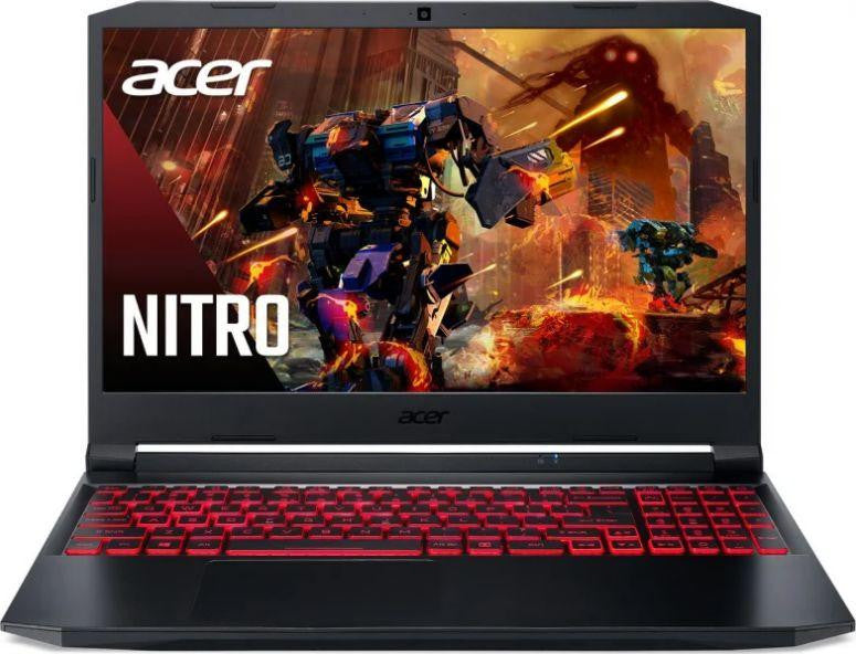 Acer Nitro 5 AN515-57-793D Intel® Core™ i7 i7-11800H Ordinateur portable 39,6 cm (15.6") Full HD 16 Go DDR4-SDRAM 512 Go SSD NVIDIA GeForce RTX 3050 Ti Wi-Fi 6 (802.11ax) Windows 11 Home Allemand Noir NH.QESEV.006