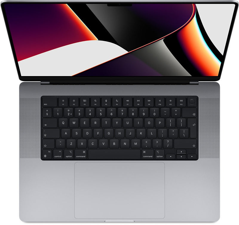 APPLE Macbook Pro 16 Zoll (2021) „M1 Max“ 10 CPU 32 GPU 64 GB 2 TB SSD QWERTY NL Z14Y000QX 