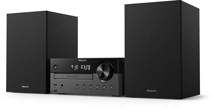 Philips TAM4505/12 home audio systeem Home audio-microsysteem 60 W Zwart, Grijs TAM4505/12