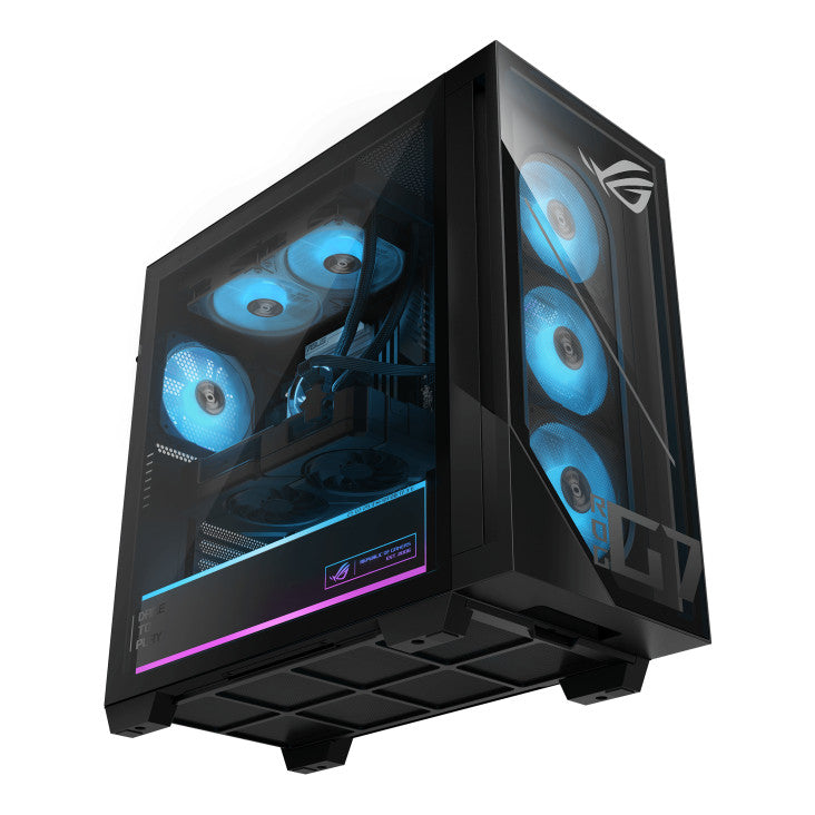 ASUS ROG G700TF G700TF-DR07265F234W | Ultra 7-265F • 32 GB • RTX 5070 Prime • 2 TB • Zwart