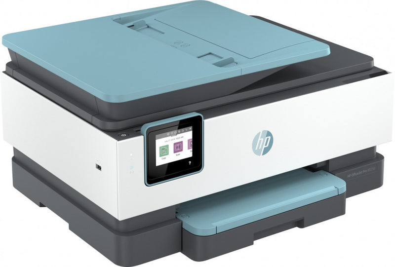 HP OfficeJet Pro HP 8025e All-in-One-Drucker, Farbe, Drucker für Zuhause, Drucken, Kopieren, Scannen, Faxen, HP+; Geeignet für HP Instant Ink; Automatischer Dokumentenzuführer; Doppelseitiger Druck