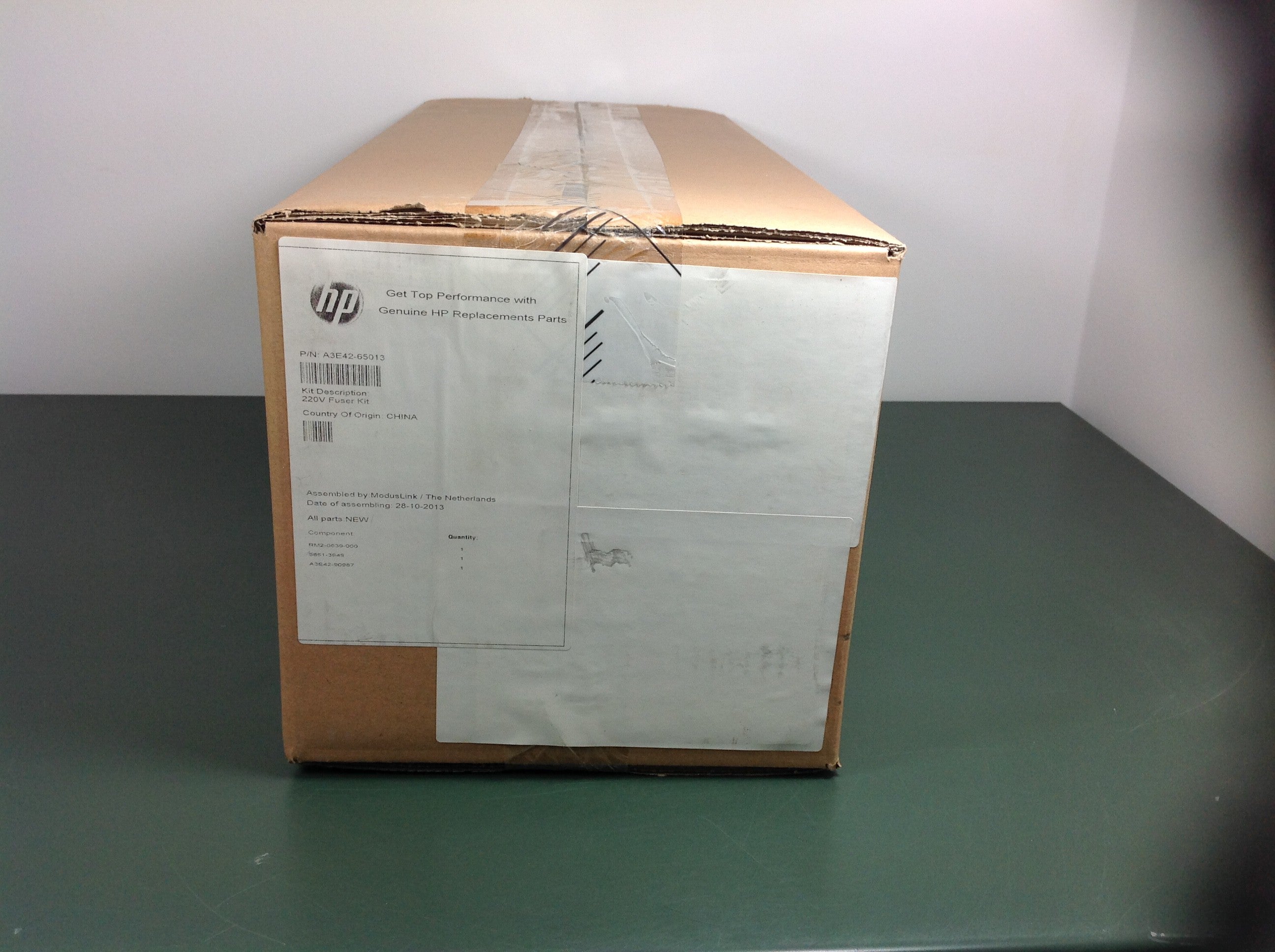 HP 220V Fuser Kit A3E42-65013