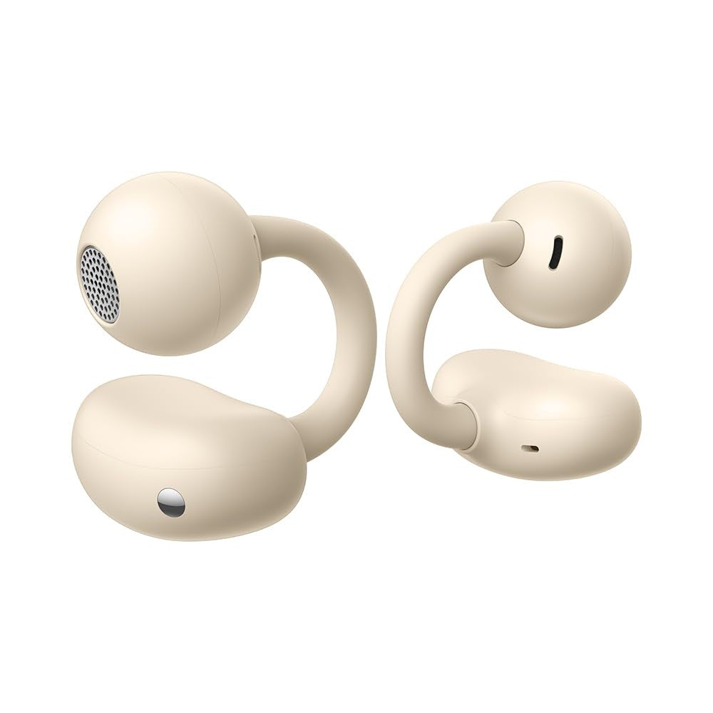 Huawei FreeClip Headset True Wireless Stereo (TWS) In-ear Oproepen/muziek Bluetooth Beige 55037342