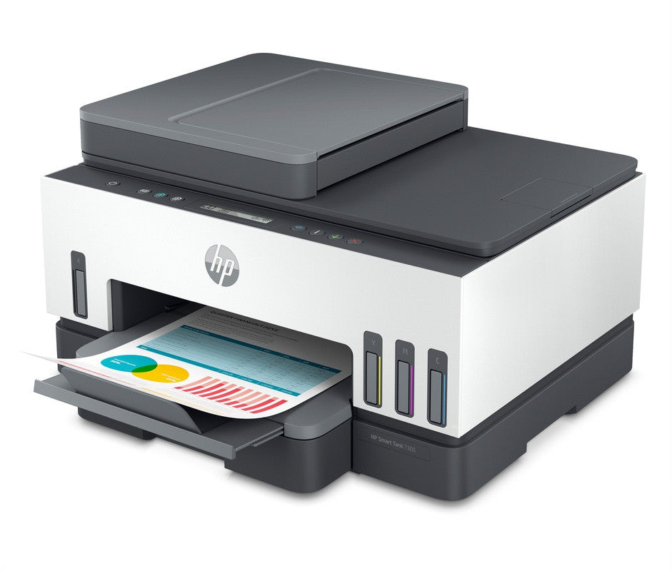 HP Smart Tank 7305 All-in-One Printer met draadloze connectiviteit