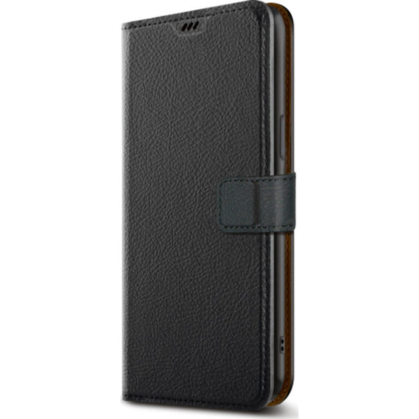 Xqisit Slim Wallet Handyhüllen 17 cm (6,7 Zoll) Brieftaschenhalter Schwarz, Braun