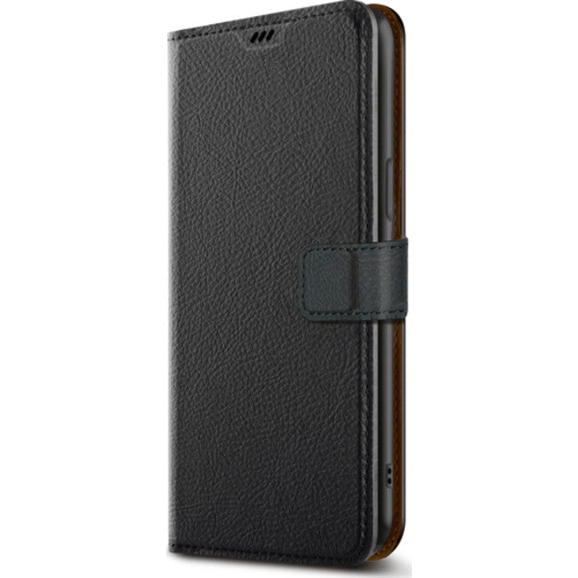 Xqisit Slim Wallet mobiele telefoon behuizingen 17 cm (6.7") Portemonneehouder Zwart, Bruin