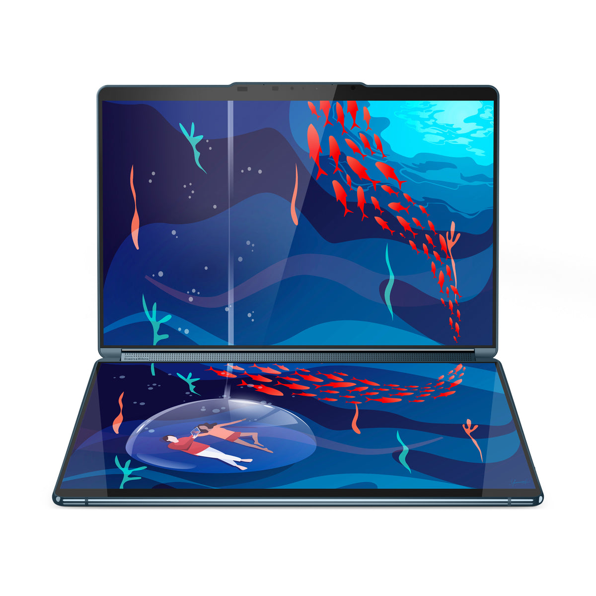 LENOVO Yoga Book 9 13IRU8 13.3" i7-1355U 16GB 1TB QWERTY English 82YQ004AIN