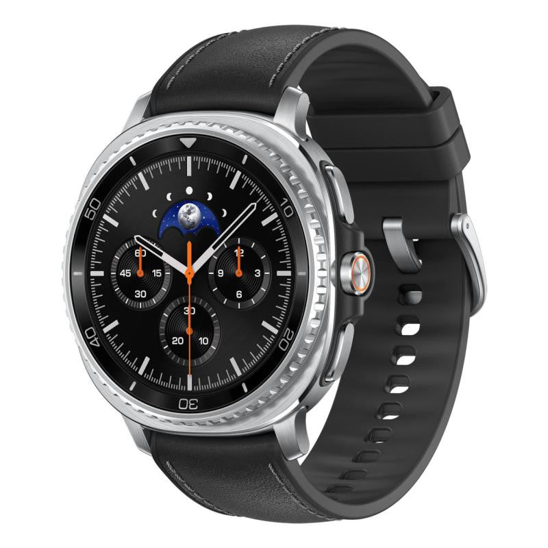 Samsung Galaxy Watch 8 Classic 3,3 cm (1.3") AMOLED 46 mm Numérique 438 x 438 pixels Écran tactile 4G Argent Wifi GPS (satellite) SM-L505FZKAEUB