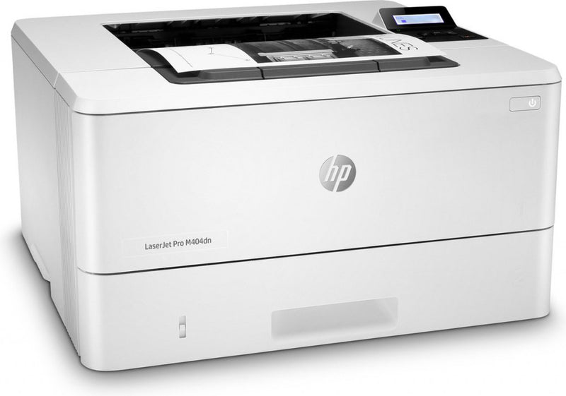 HP LaserJet Pro M404dn, Drucken, schnelle erste Seite; Kompakte Größe; Energieeffizient; Starke Sicherheit