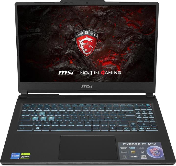 MSI Cyborg 15 A13VE I5-13420H 16GB 512GB RTX4050 Zwart 15,6" 0015K1-1007