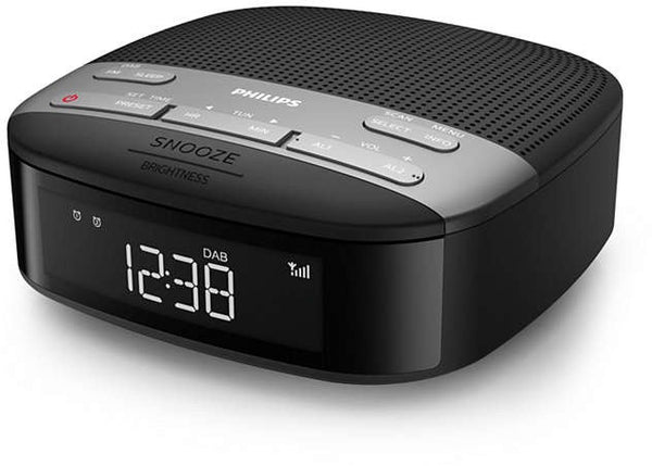 Philips TAR3505/12 radio Clock Digital Black, Gray