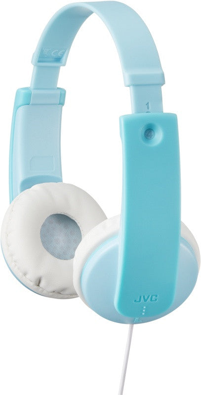 JVC HA-KD7-Z Headset mit Kabel und Kopfbügel, Musikblau