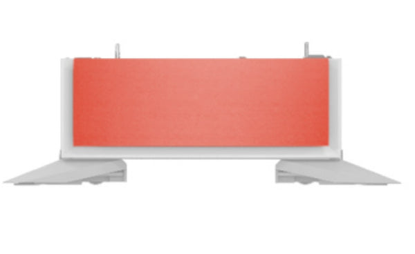 HP LaserJet WG-standaard rood kleurenpaneel 190B9A