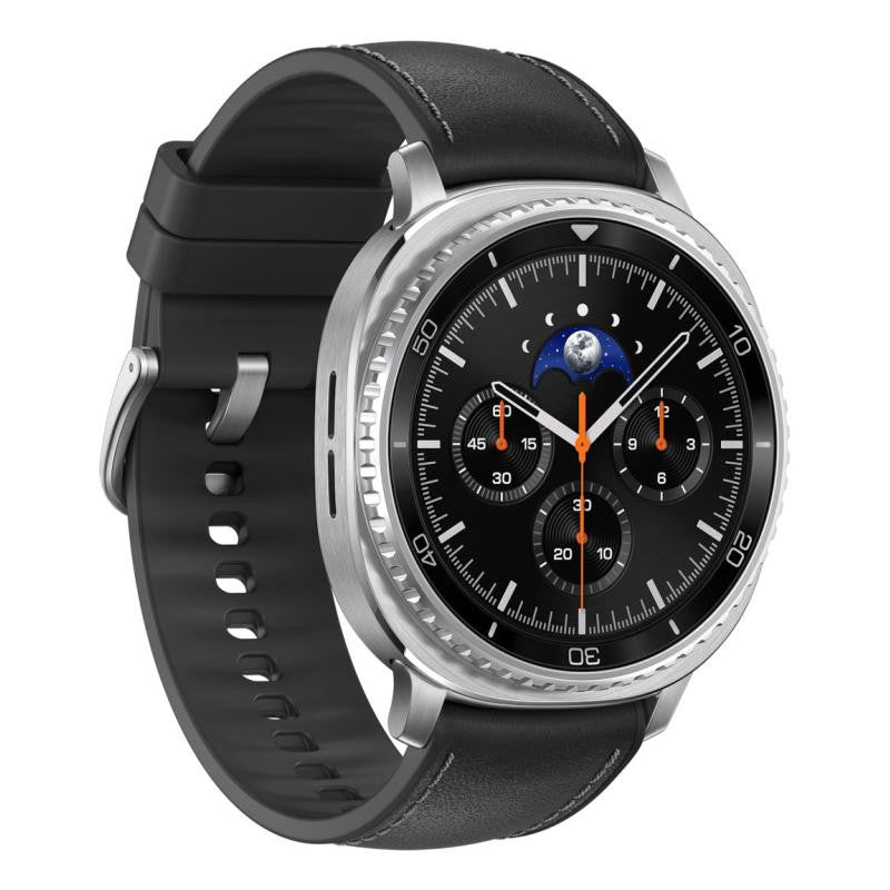 Samsung Galaxy Watch 8 Classic 3,3 cm (1.3") AMOLED 46 mm Numérique 438 x 438 pixels Écran tactile 4G Argent Wifi GPS (satellite) SM-L505FZKAEUB