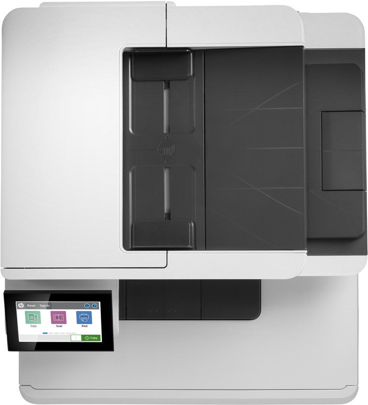 HP Color LaserJet Enterprise MFP M480f, Farbe, Drucker für Unternehmen, Drucken, Kopieren, Scannen, Faxen, kompakte Größe; Optimale Sicherheit; Beidseitiger Druck; Automatischer Dokumenteneinzug für 50 Blatt; Energieeffizient