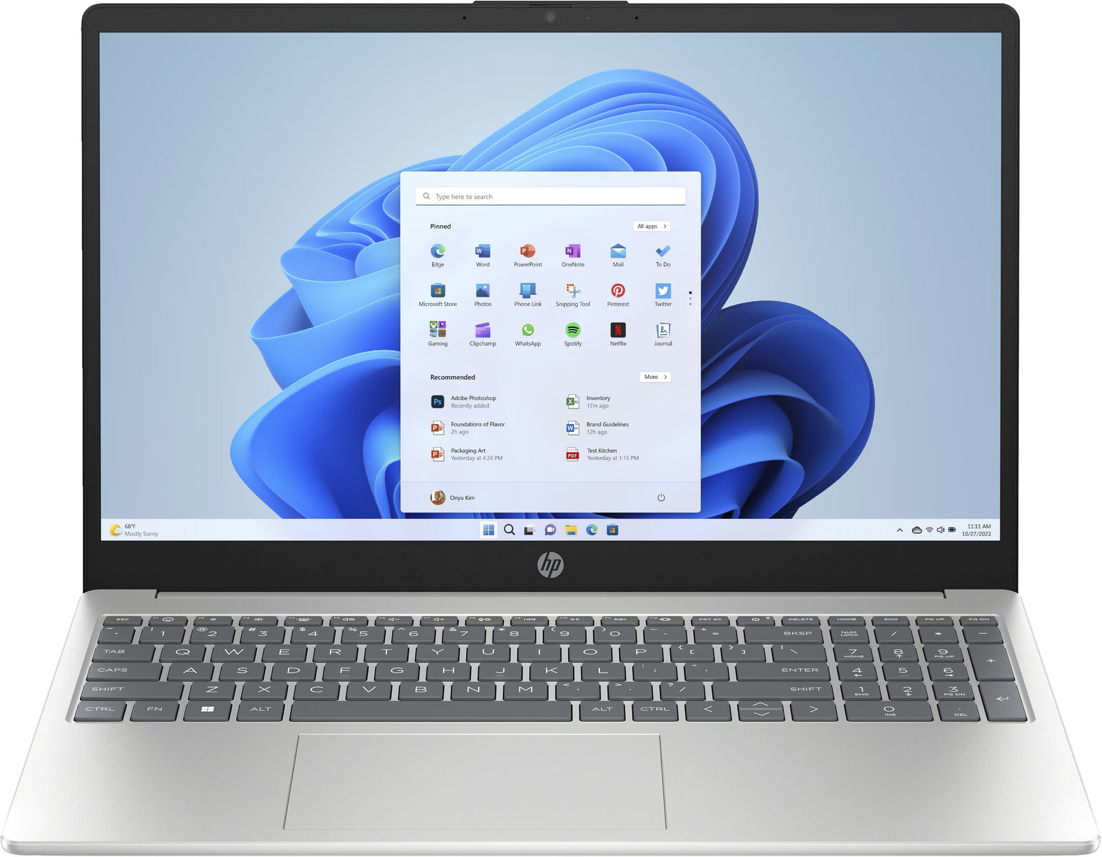 HP 15-FD0959 15.6" i5-1235U 16GB 512GB QWERTY US A42E0EA#ABH