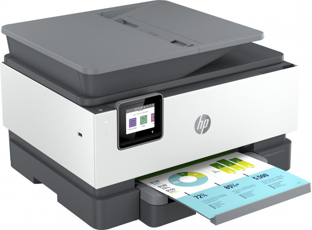 HP OfficeJet Pro HP 9010e All-in-One Printer, Color, Printer for Small office, Print, copy, scan, fax, HP+; HP Instant Ink eligible; Automatic document feeder; Two-sided printing 257G4B