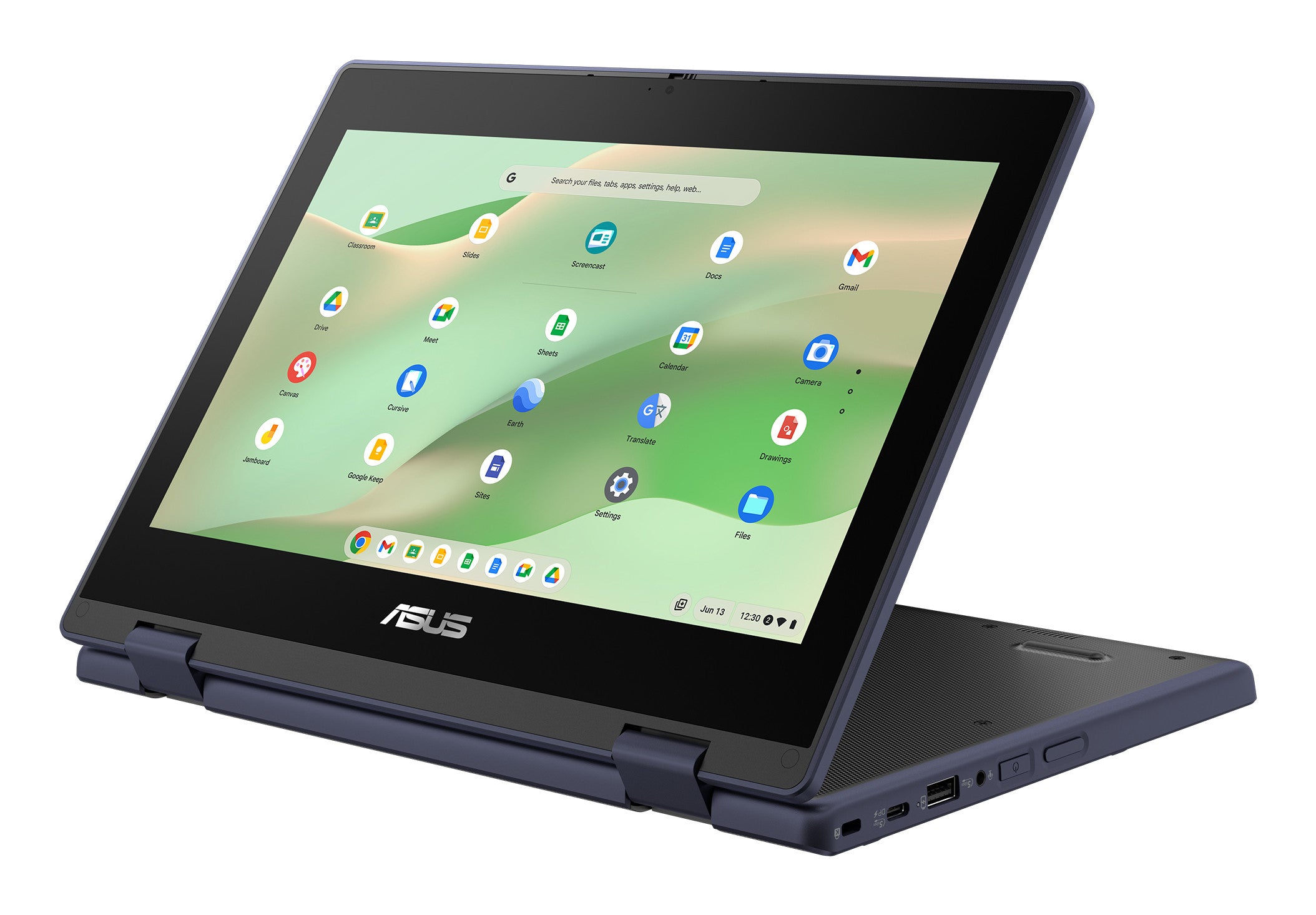 ASUS Chromebook CR11 Flip Intel N150 8 Gb 64 Gb eMMC ChromeOS AZERTY Belgisch 90NX08W1-M002U0