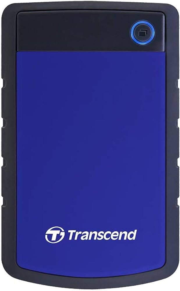 Transcend 1TB StoreJet 25H3 externe harde schijf Zwart, Blauw