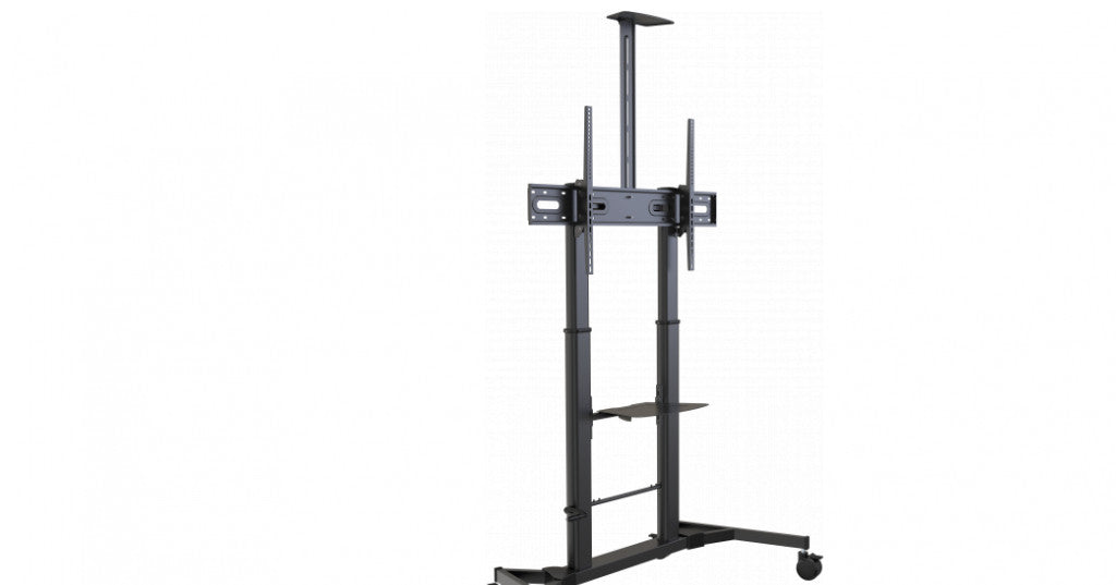 Vision VFM-F25 flat panel bureau steun 2,54 m (100") Vloer Zwart VFM-F25