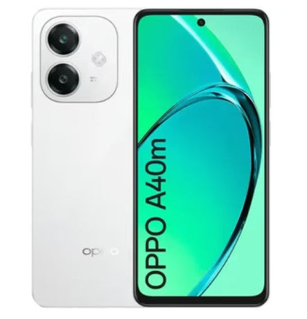 OPPO A40M 16,9 cm (6.67") Dual SIM Android 14 4G USB Type-C 8 GB 256 GB 5100 mAh Wit CPH2669