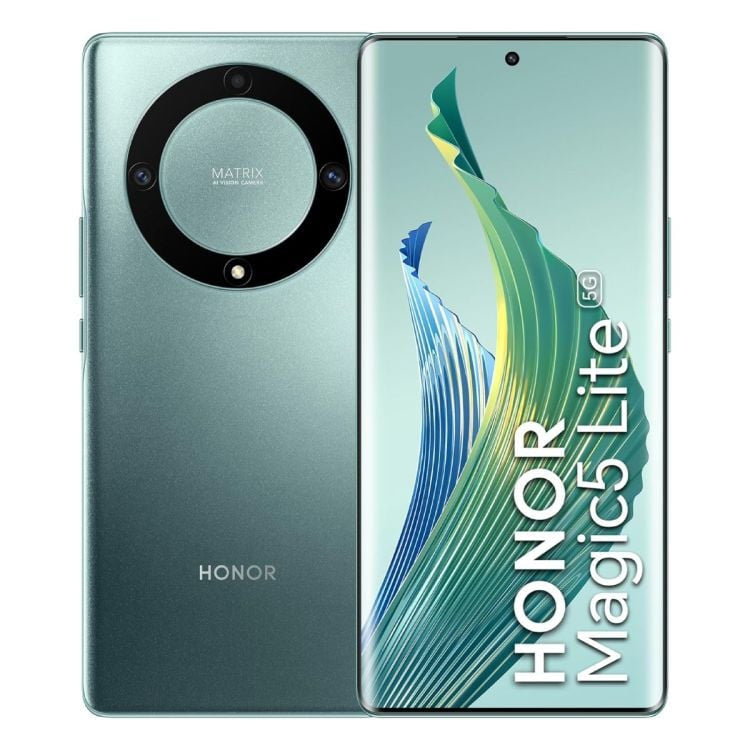 Honor Magic5 Lite 16,9 cm (6.67") Dual SIM Android 12 5G USB Type-C 6 GB 128 GB 5100 mAh Groen RMO-NX1