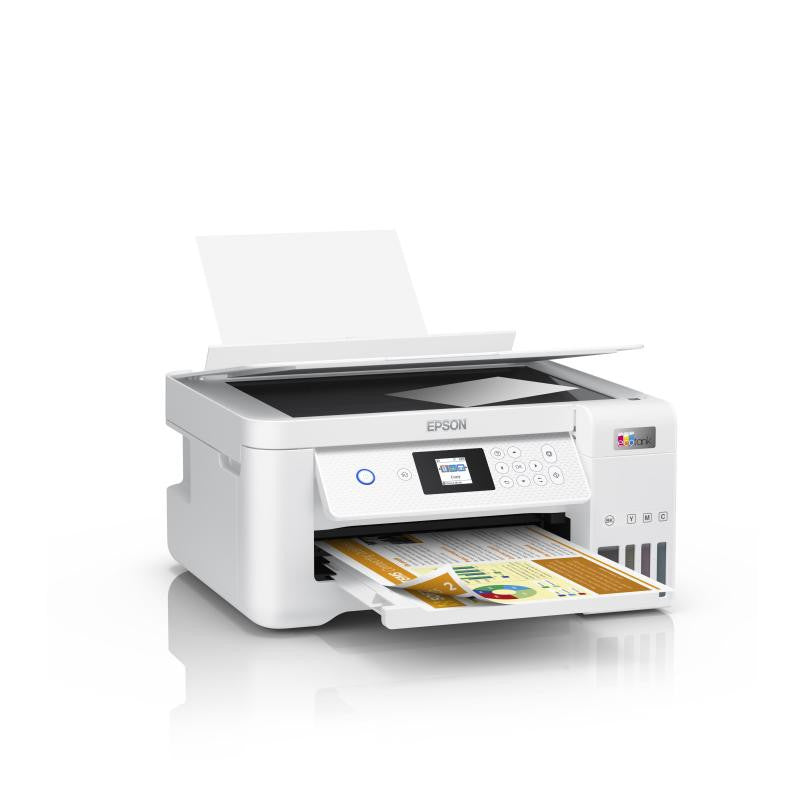 Epson EcoTank ET-2856 A4 Multifunctionele Wi-Fi-printer – Hoge capaciteit inkt – Wit