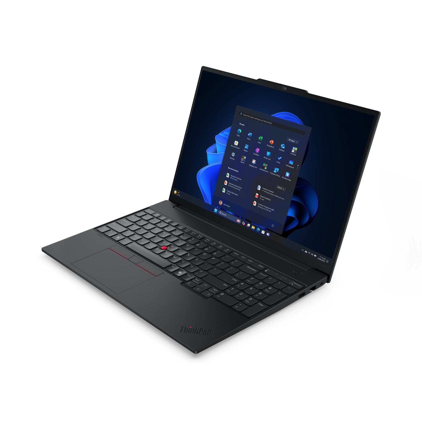 LENOVO ThinkPad E16 Gen 3, 16", Intel Core Ultra 7 255H, 16GB RAM, 512GB SSD, AZERTY Keyboard (Belgian), 21SR002FMB - Compridis