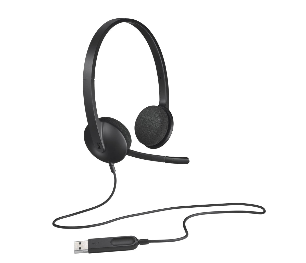 Logitech H340 USB Computer Headset Met digitale audio 981-000475 - Compridis