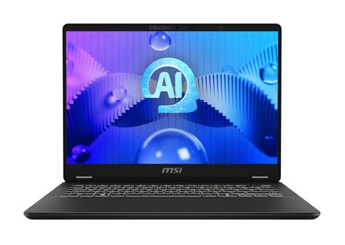 MSI Prestige 14 AI Evo C1MG-045BE, 14", Intel Core Ultra 7 155H, 16GB RAM, 1TB SSD, AZERTY Keyboard (French) - Compridis