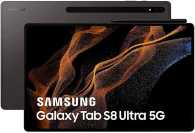 Samsung Galaxy Tab S8 Ultra 5G SM-X906BZAAEUB 8GB 128GB Grijs - Compridis