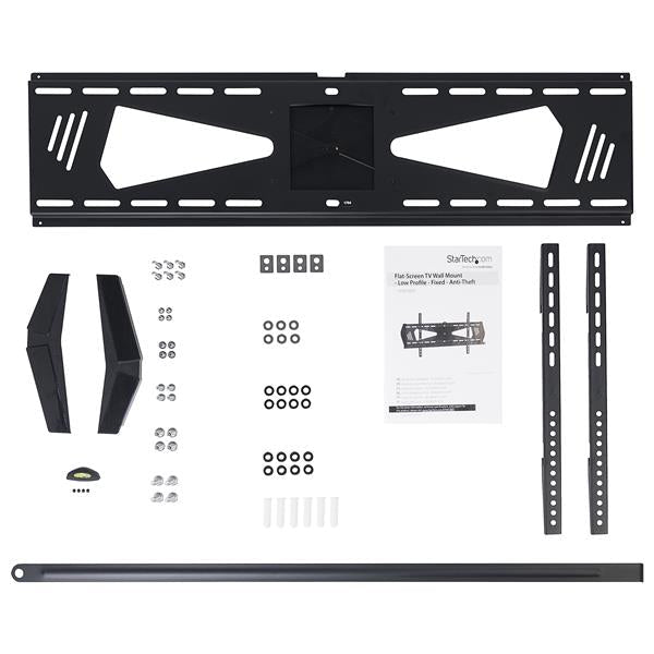StarTech.com TV muurbeugel voor 37" tot 75" platte TV anti diefstal vast FPWFXBAT - Compridis