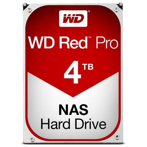 Western Digital Red Pro interne harde schijf 4 TB 7200 RPM 256 MB 3.5" SATA WD4005FFBX - Compridis