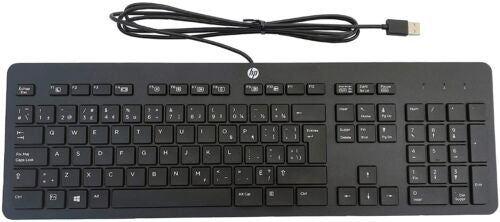 Clavier mince USB HP QWERTY US 803181-001 
