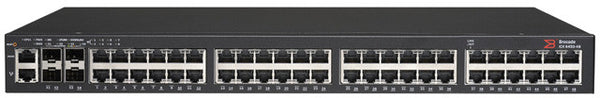 BROCADE Ethernet-switch 48P 1GBE 2X 1G ICX6450-48