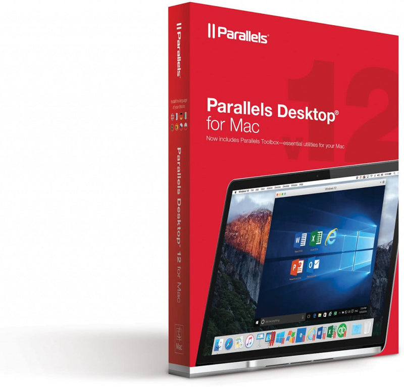 PARALLELS Рarallels Desktop 12 voor Mac Retail Box EU PDFM12L-BX1-EU