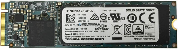 HPE SPS-DRV SSD 128GB M.2 2280 863431-001