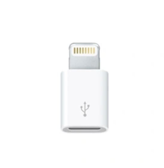 Apple MD820ZM/A adaptador para cables Lightning Micro-USB Blanco